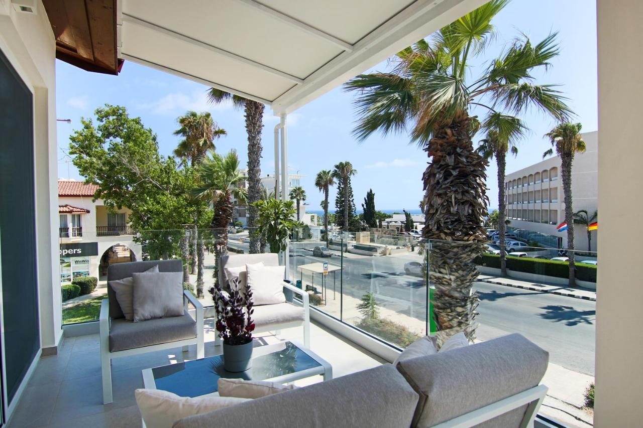 Апартаменты Phaedrus Living: Seaview Luxury Flat Limnaria 114 Пафос Экстерьер фото